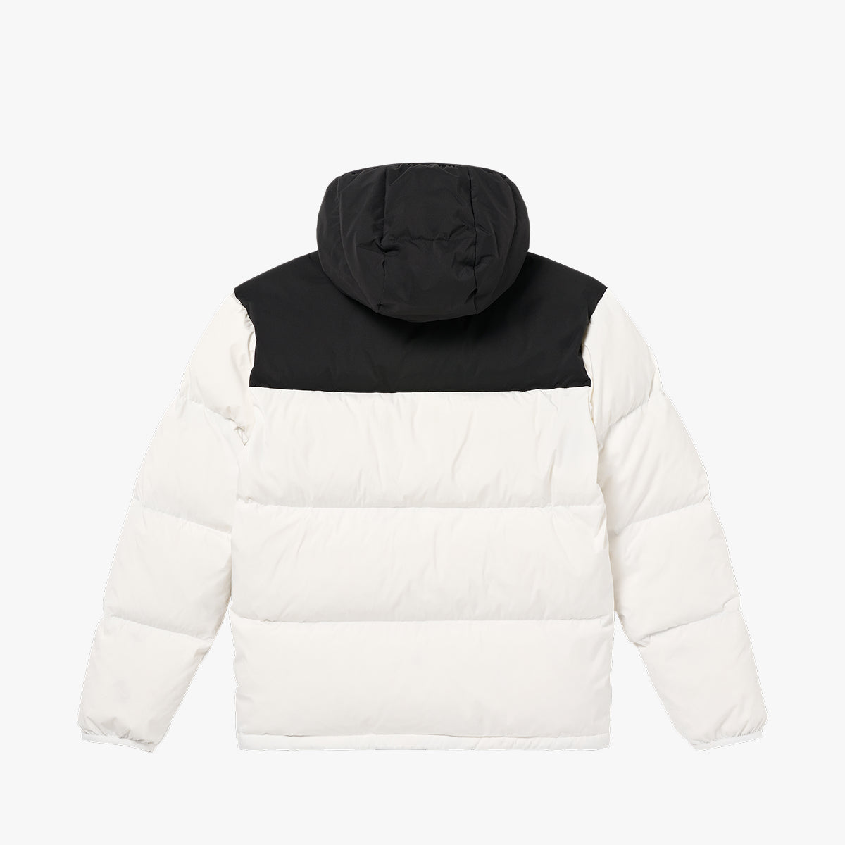 ESSENTIAL HOODED PUFFER DOWN JACKET - OFF WHITE