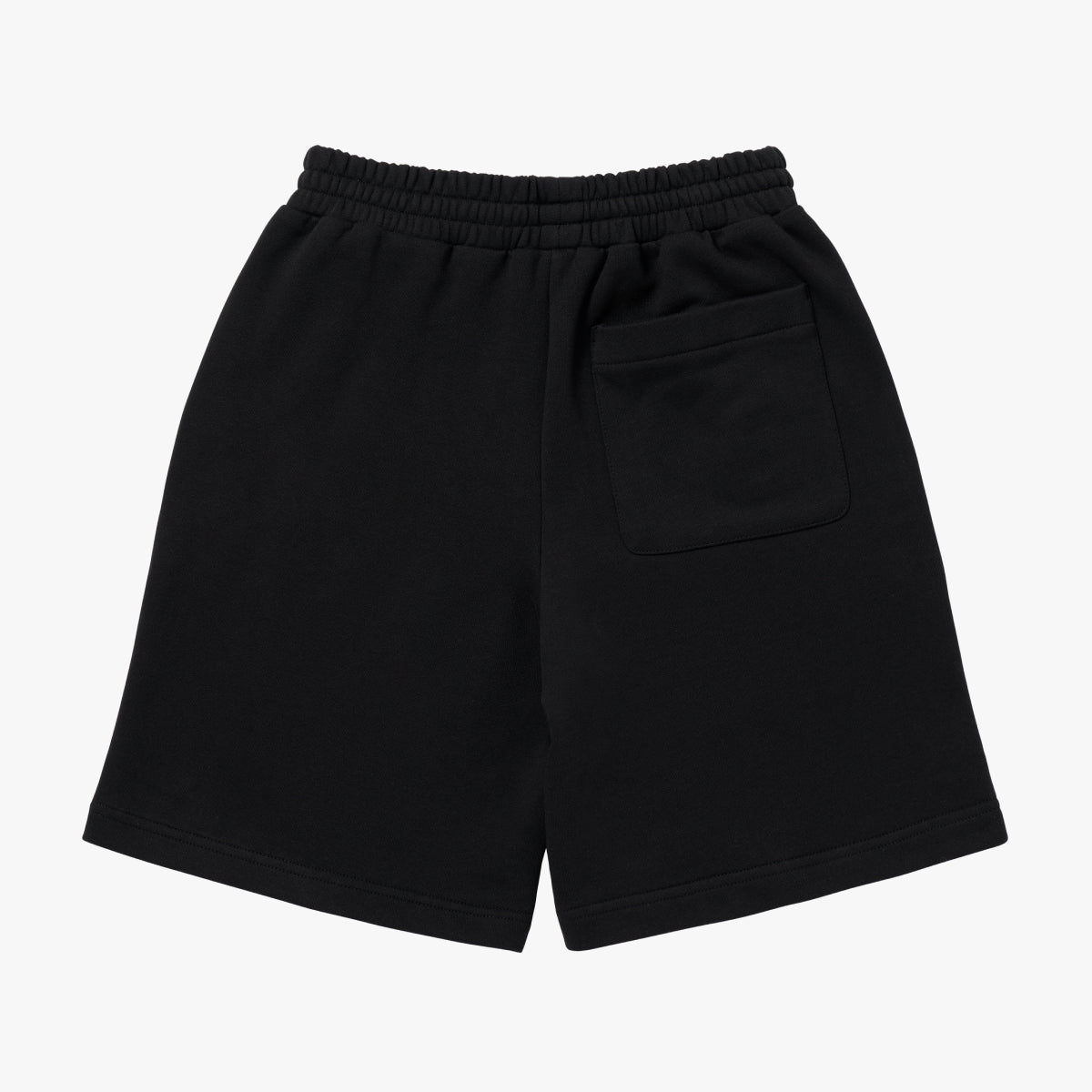 SWEAT JERSEY SHORTS - BLACK