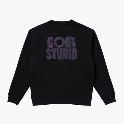 MAP LOGO CREWNECK - BLACK