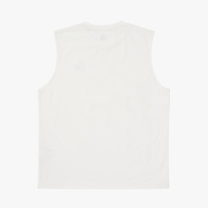 M'S ESSENTIAL AIRDRY SLEEVELESS - OFF WHITE