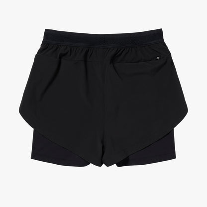 W'S 2" RUNNING SHORTS - BLACK