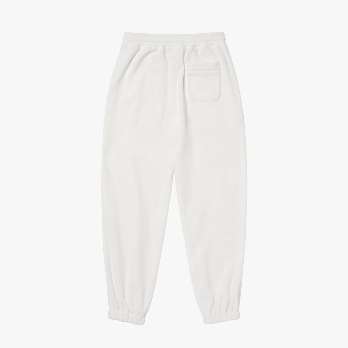 ESSENTIAL MICROFLEECE JOGGER - OFF WHITE