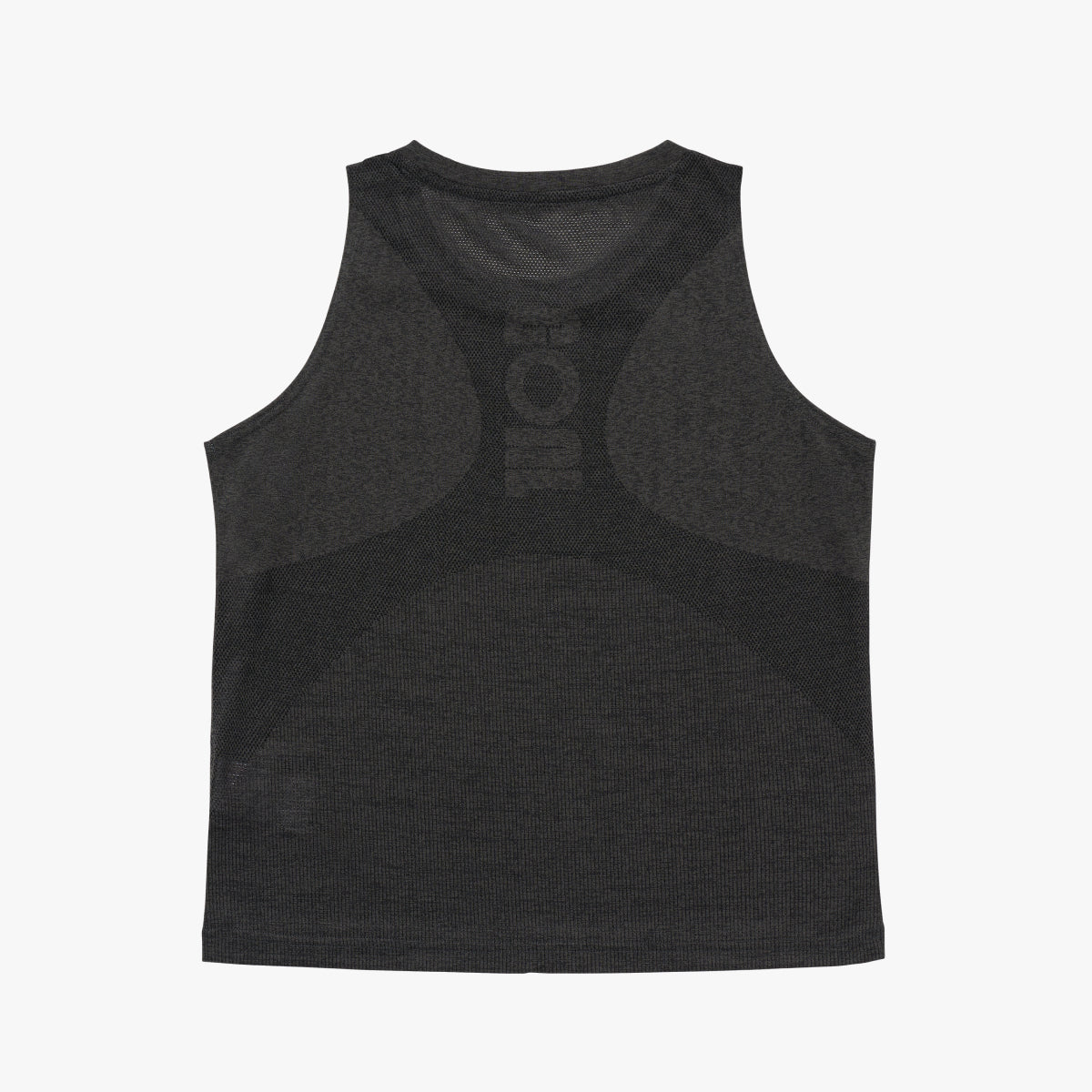 W'S JACQUARD SLEEVELESS - CHARCOAL