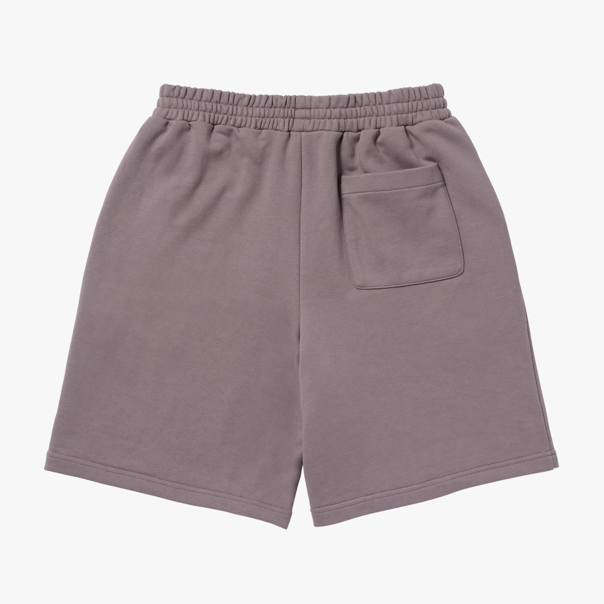 SWEAT JERSEY SHORTS - BROWN