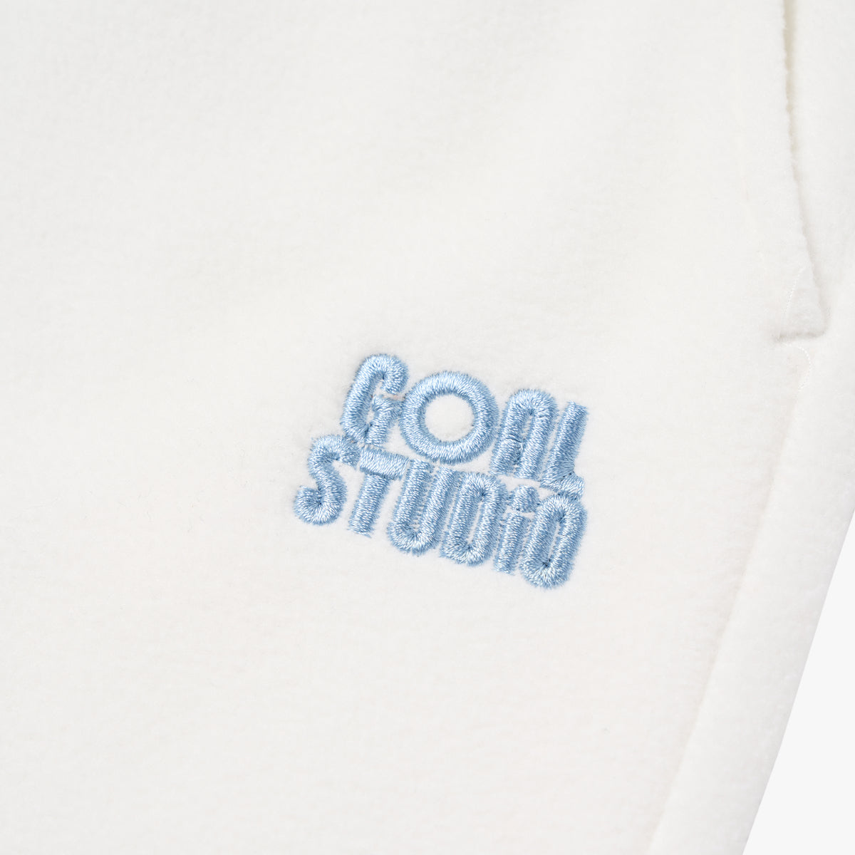 ESSENTIAL MICROFLEECE JOGGER - OFF WHITE