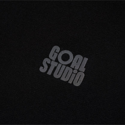 ESSENTIAL BRUSHED SWEAT - BLACK
