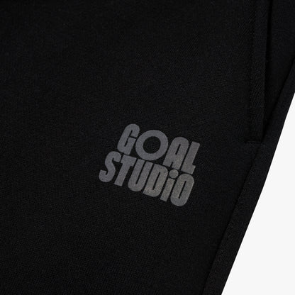 ESSENTIAL BRUSHED PANTS - BLACK