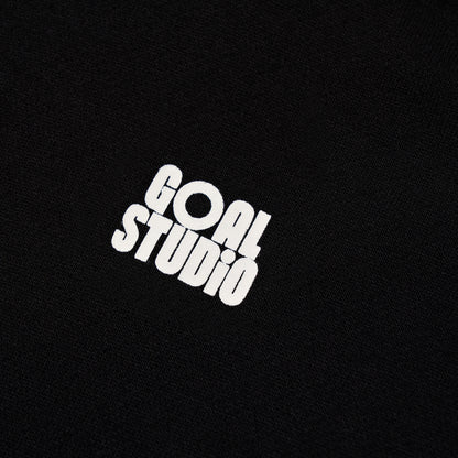 W'S ESSENTIAL BRUSHED HOODIE - BLACK