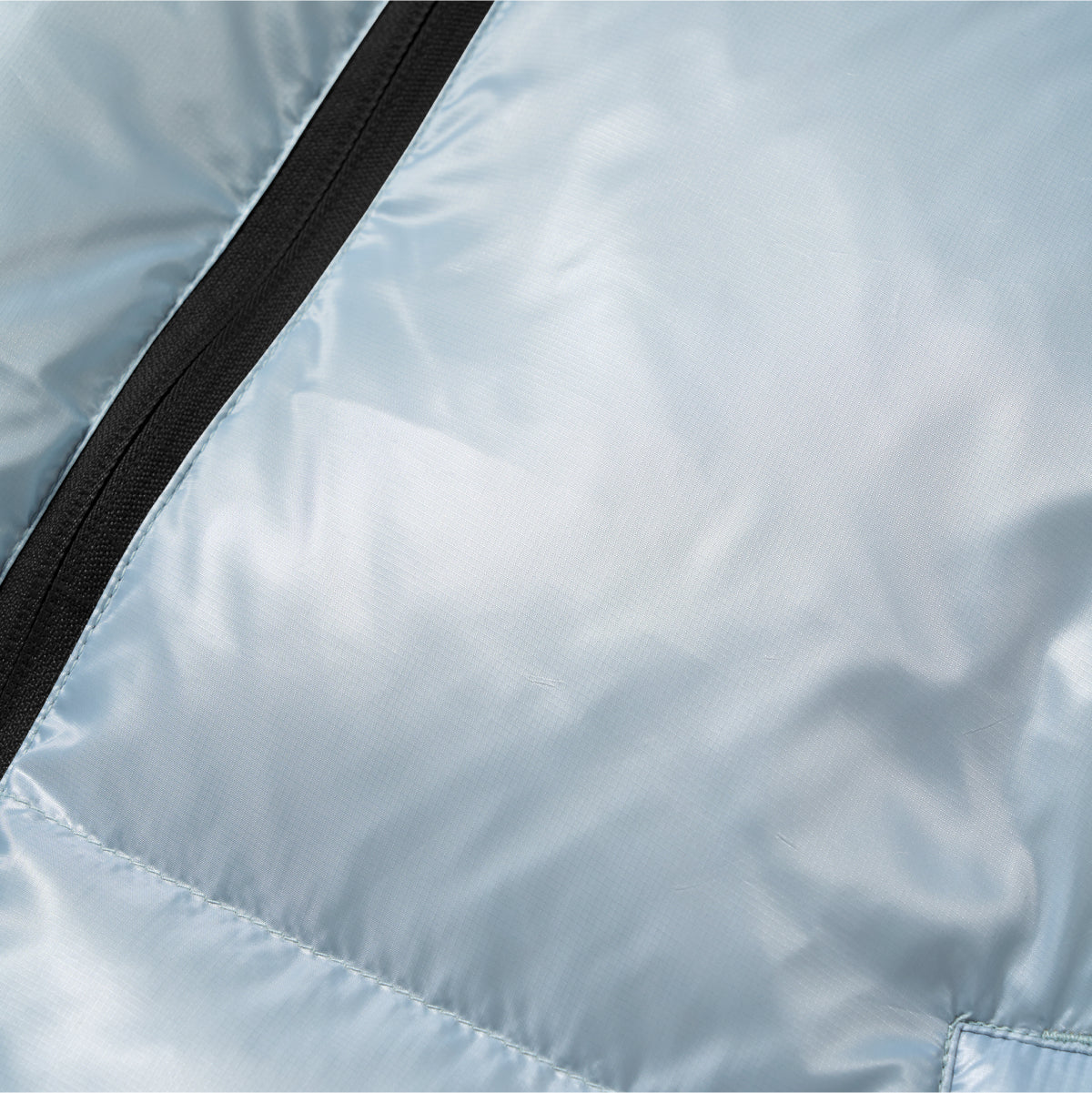 W'S CROPPED PUFFER DOWN JACKET - SKYBLUE