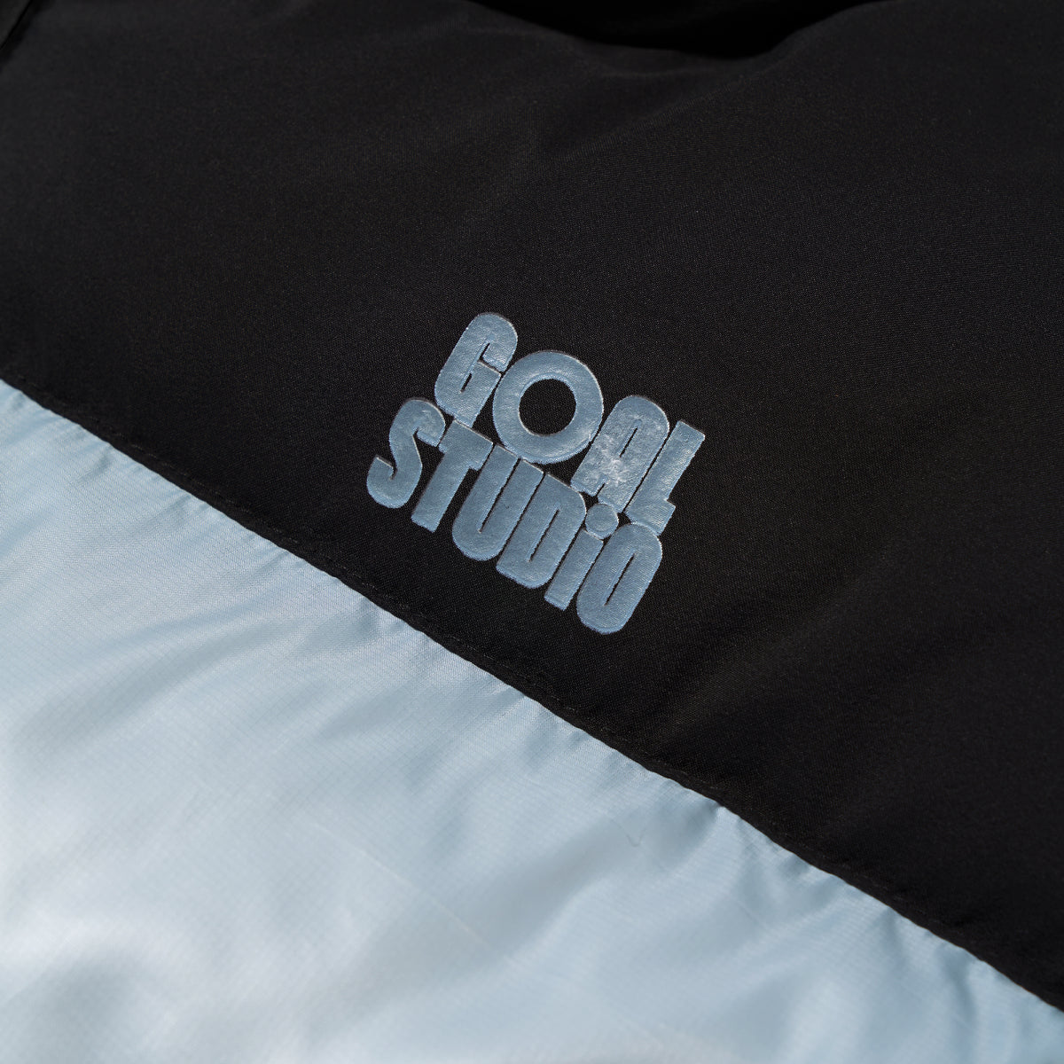 W'S CROPPED PUFFER DOWN JACKET - SKYBLUE