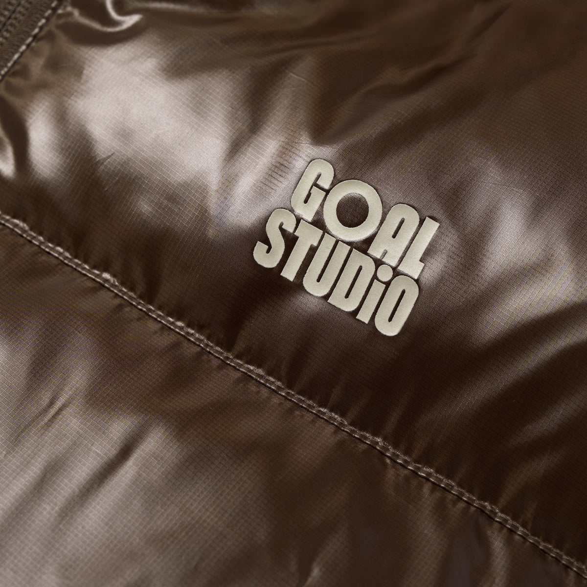 W'S CROPPED PUFFER DOWN JACKET - DARK BROWN