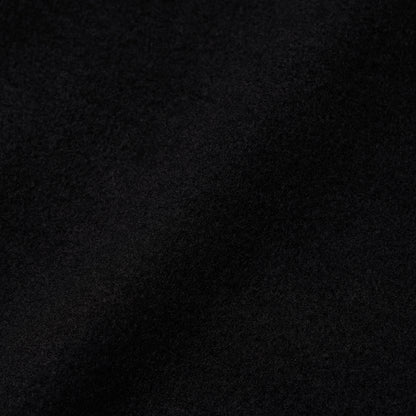 ESSENTIAL BRUSHED HOODIE - BLACK