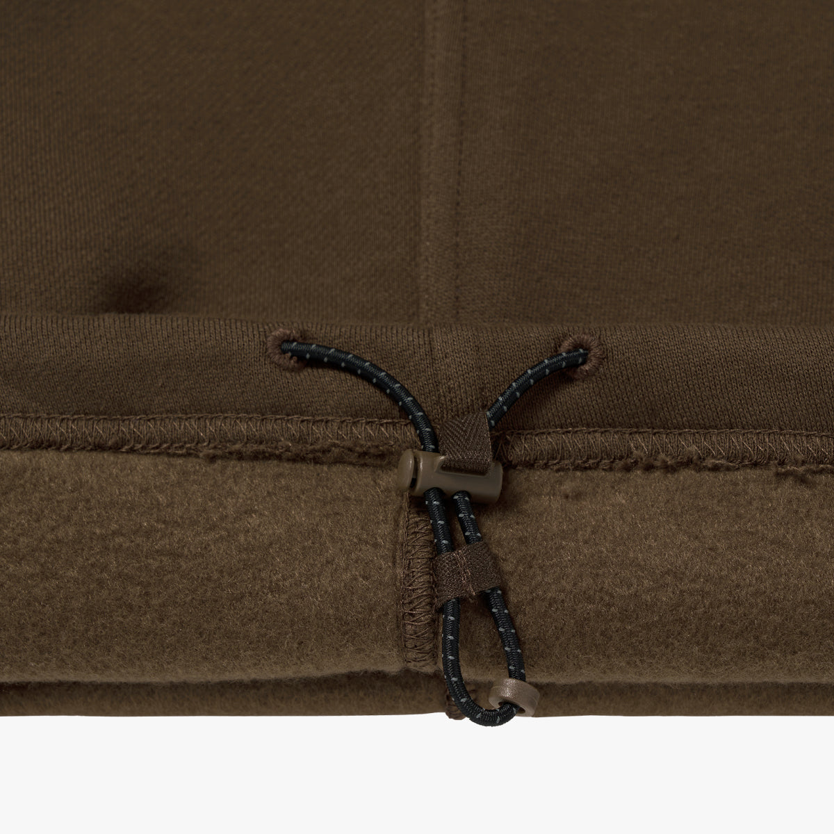 W'S ESSENTIAL BRUSHED PANTS - DARK BROWN