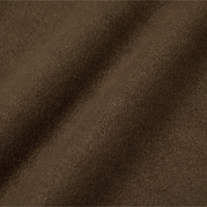 W'S ESSENTIAL BRUSHED SWEAT - DARK BROWN