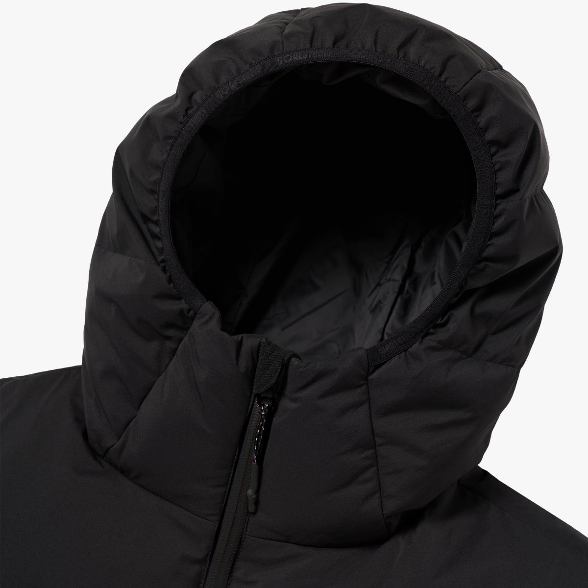 ESSENTIAL HOODED PUFFER DOWN JACKET - OFF WHITE