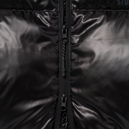 W'S CROPPED PUFFER DOWN JACKET - BLACK