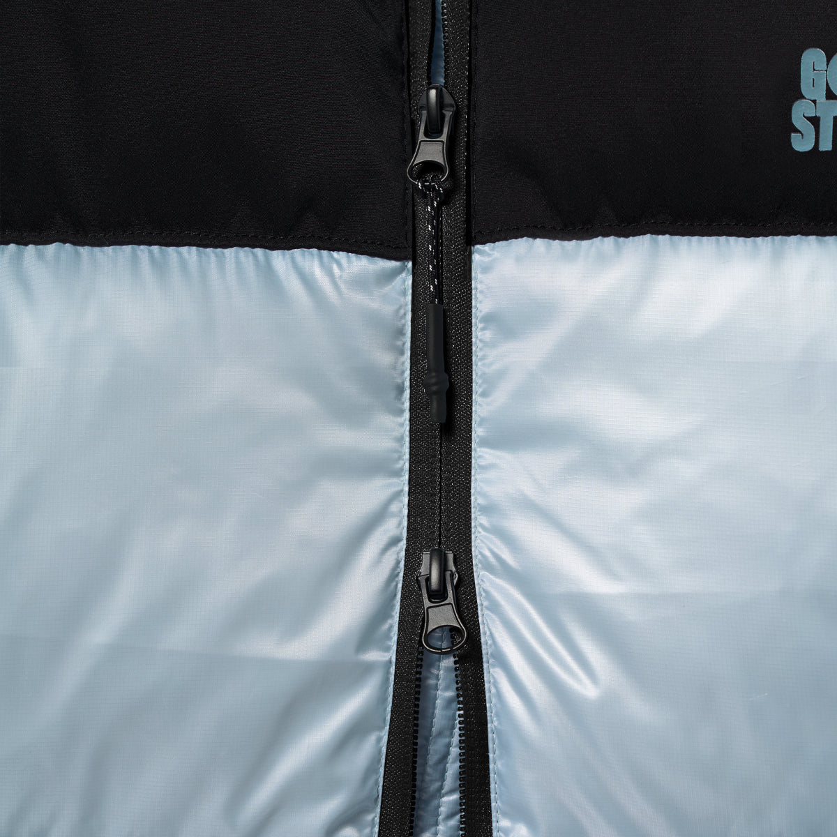 W'S CROPPED PUFFER DOWN JACKET - SKYBLUE