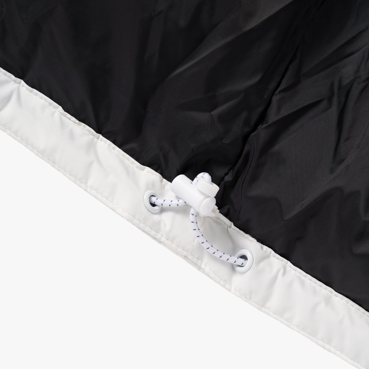 ESSENTIAL HOODED PUFFER DOWN JACKET - OFF WHITE