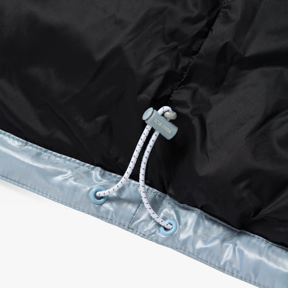W'S CROPPED PUFFER DOWN JACKET - SKYBLUE