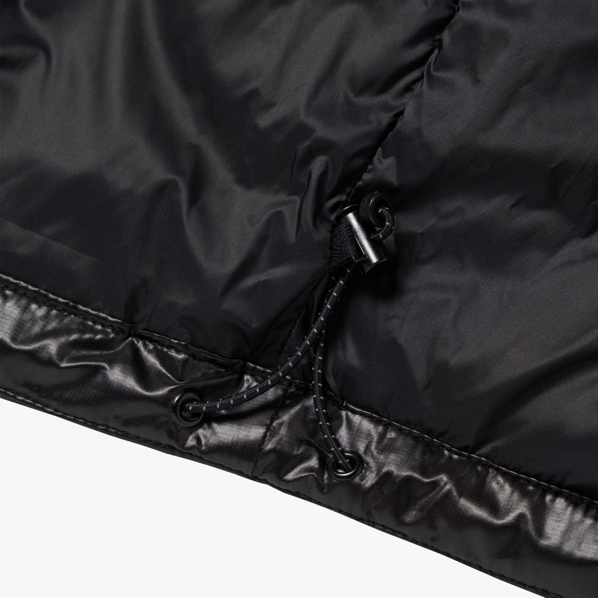 W'S CROPPED PUFFER DOWN JACKET - BLACK