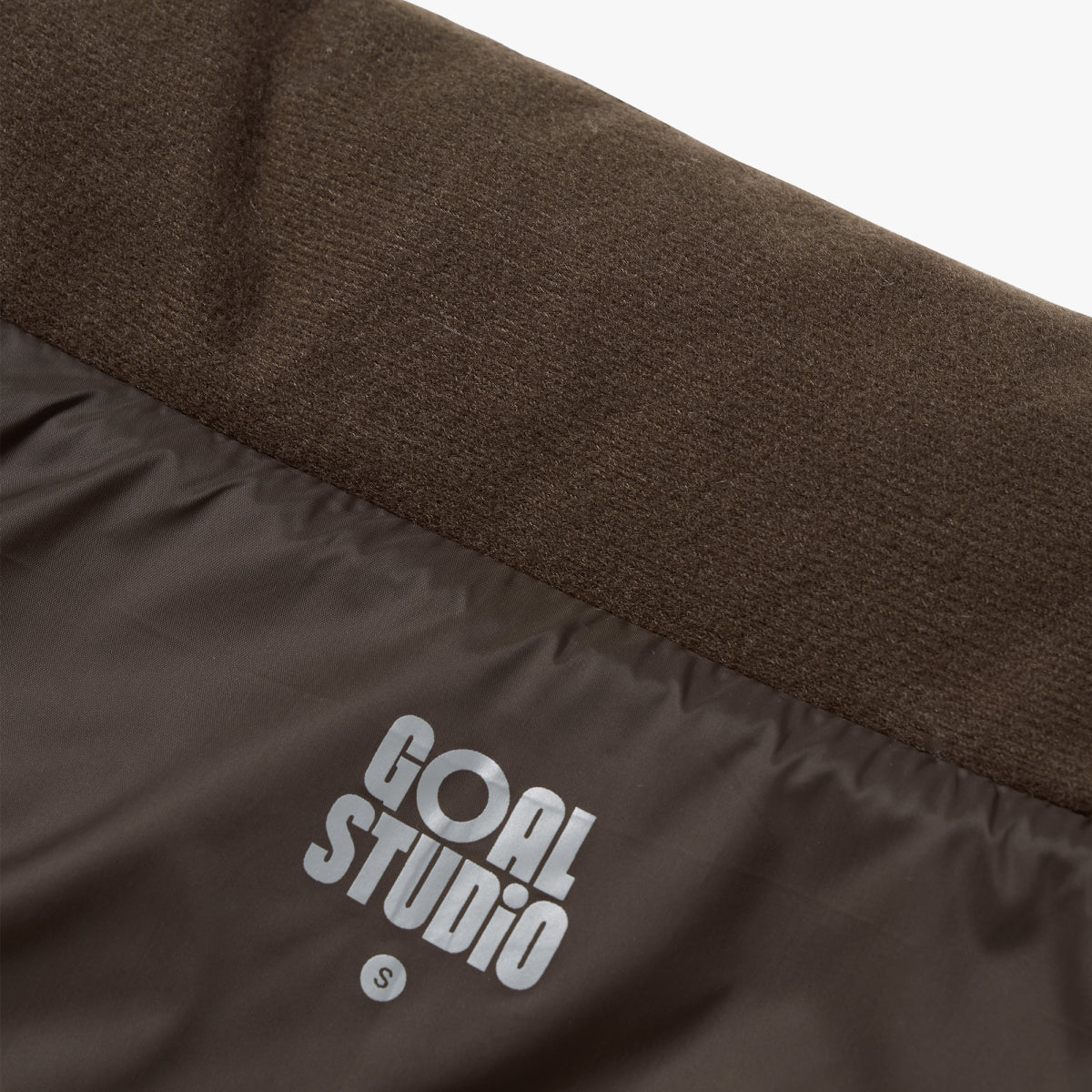 W'S CROPPED PUFFER DOWN JACKET - DARK BROWN