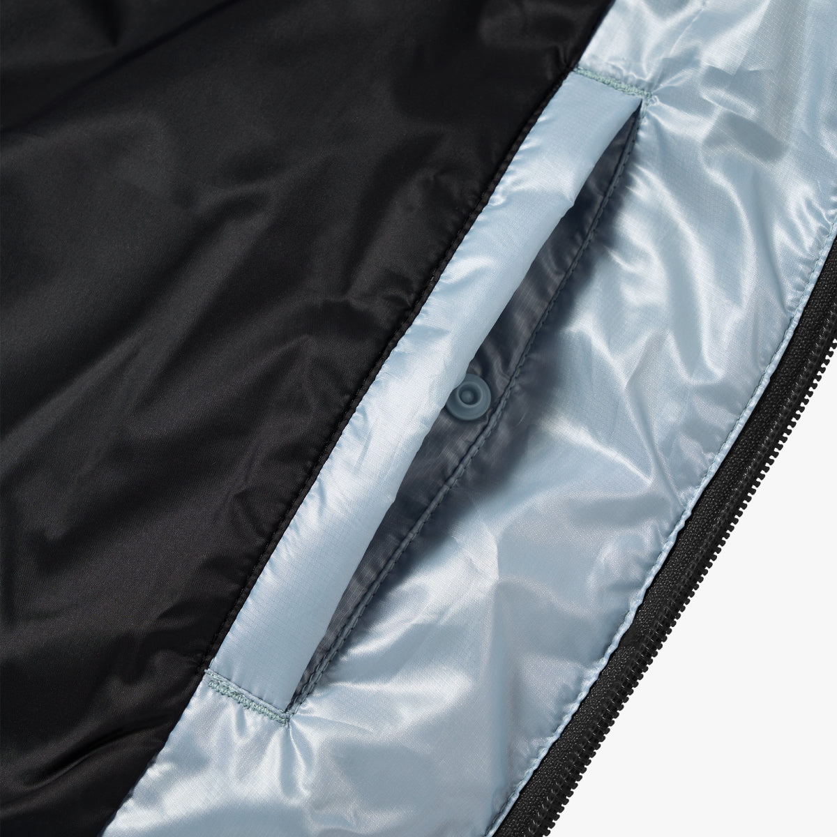 W'S CROPPED PUFFER DOWN JACKET - SKYBLUE