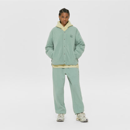 ゴールスタジオ マイクロ フリース パッド　カーディガン ミント