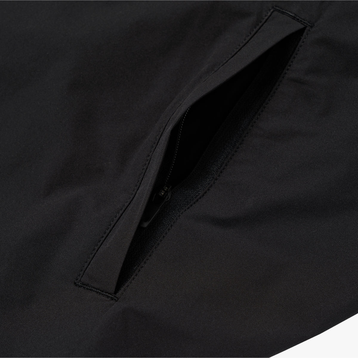 M'S STRETCH TRACK JACKET - BLACK