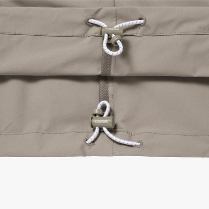 W'S STRETCH TRACK JACKET - DARK BEIGE