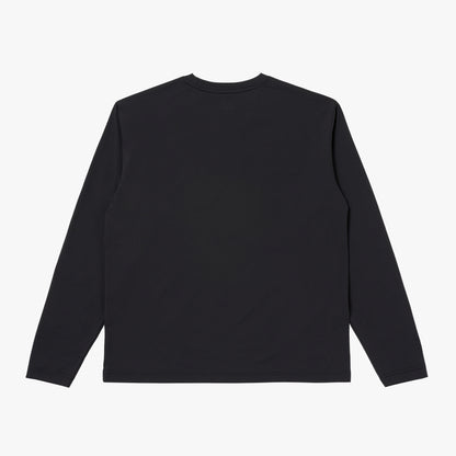 M'S AIR DRY LONGSLEEVE TEE - BLACK