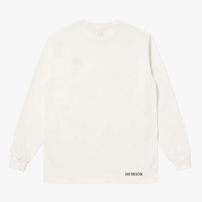 ESSENTIAL LAYERED LONGSLEEVE TEE - OFF WHITE
