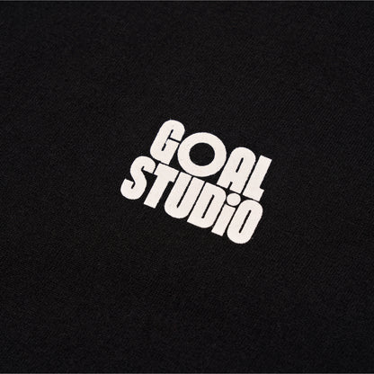 ESSENTIAL LAYERED LONGSLEEVE TEE - BLACK