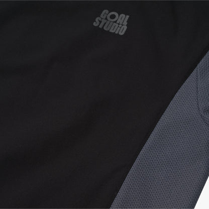 ESSENTIAL STRETCH WIND PULLOVER - BLACK