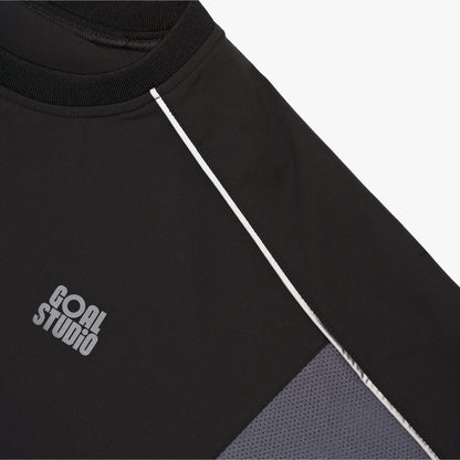 ESSENTIAL STRETCH WIND PULLOVER - BLACK