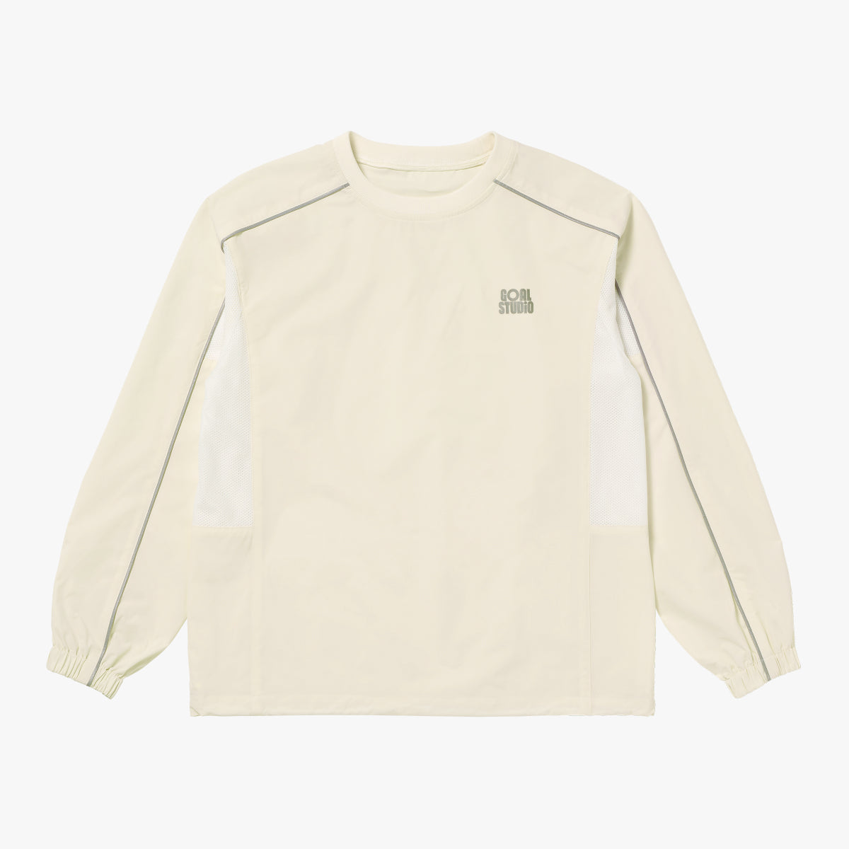 ESSENTIAL STRETCH WIND PULLOVER - CREAM