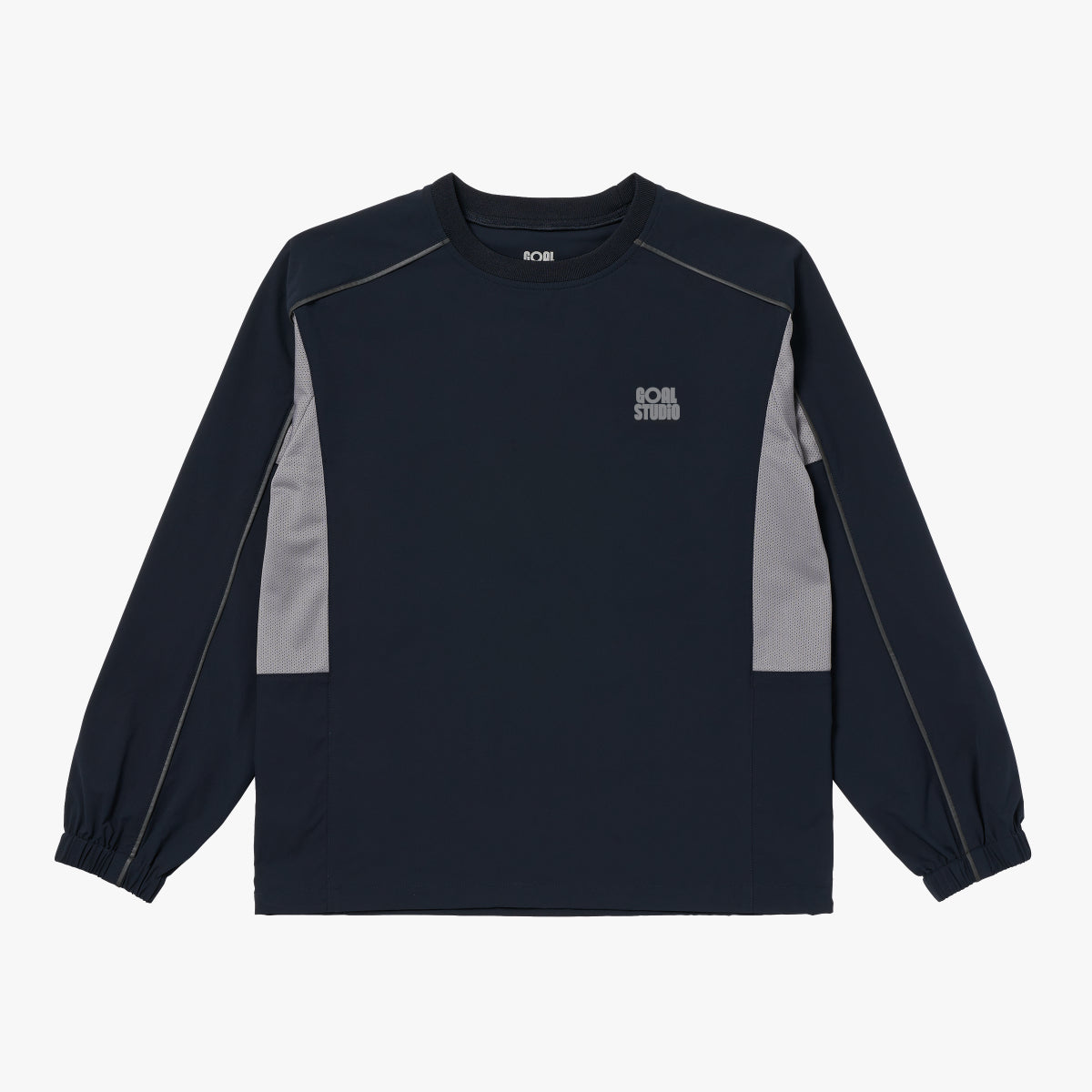 ESSENTIAL STRETCH WIND PULLOVER - NAVY