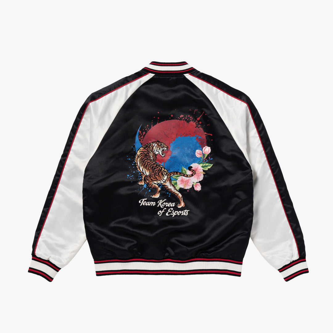 TEAM KOREA OF ESPORTS SATIN JACKET