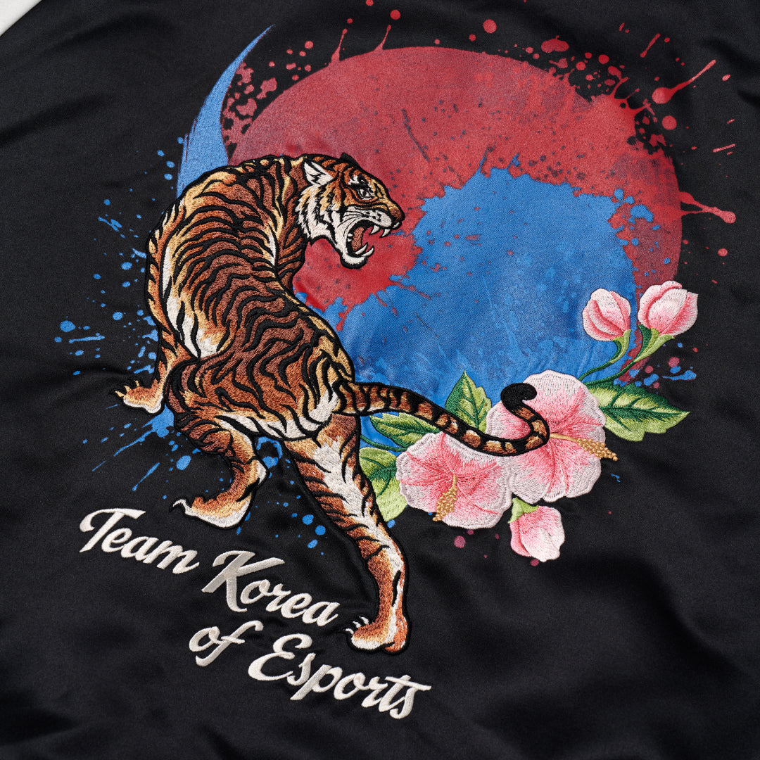 TEAM KOREA OF ESPORTS SATIN JACKET