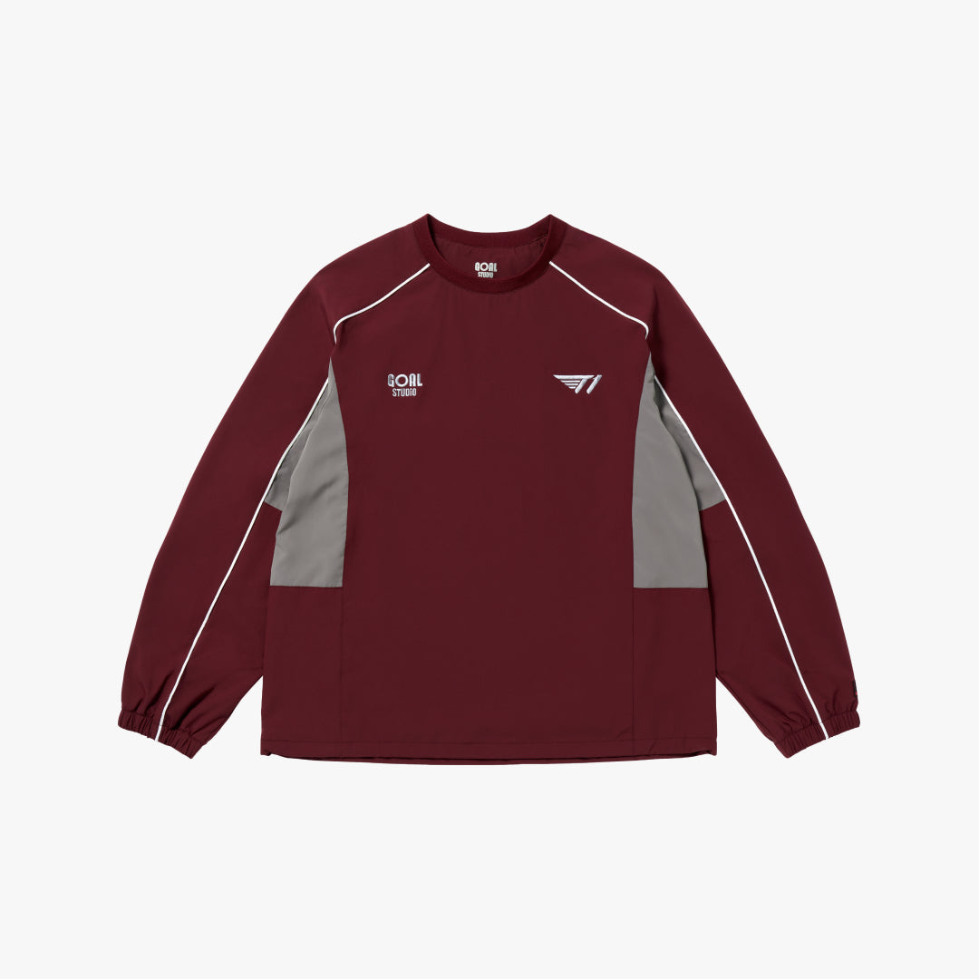T1 CLUBHOUSE WOVEN TRAINING PULLOVER