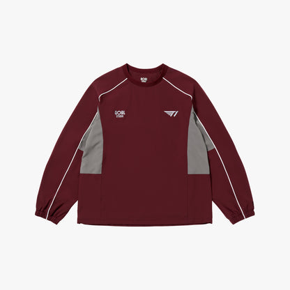 T1 CLUBHOUSE WOVEN TRAINING PULLOVER