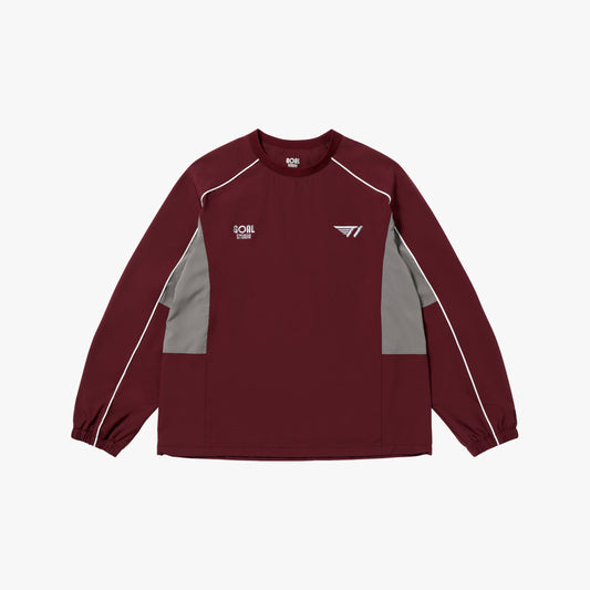 T1 CLUBHOUSE WOVEN TRAINING PULLOVER