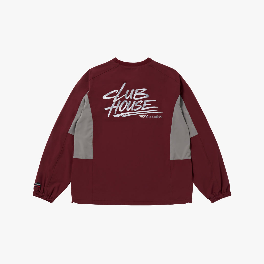 T1 CLUBHOUSE WOVEN TRAINING PULLOVER