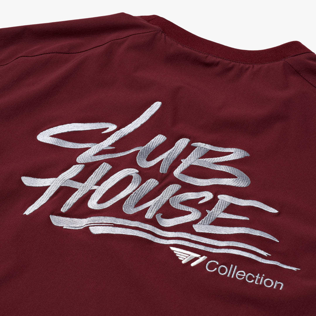 T1 CLUBHOUSE WOVEN TRAINING PULLOVER