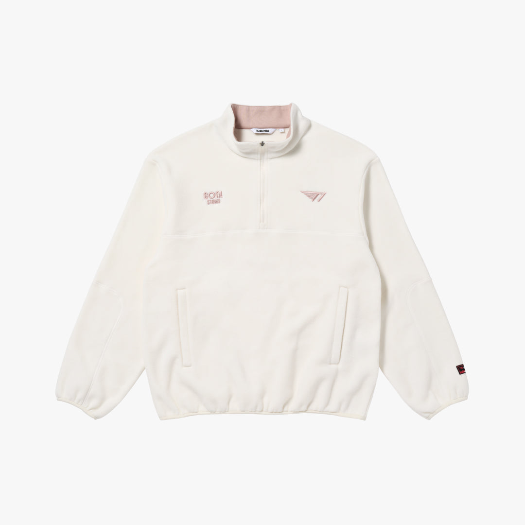 T1 CLUBHOUSE FLEECE HALF ZIP-UP