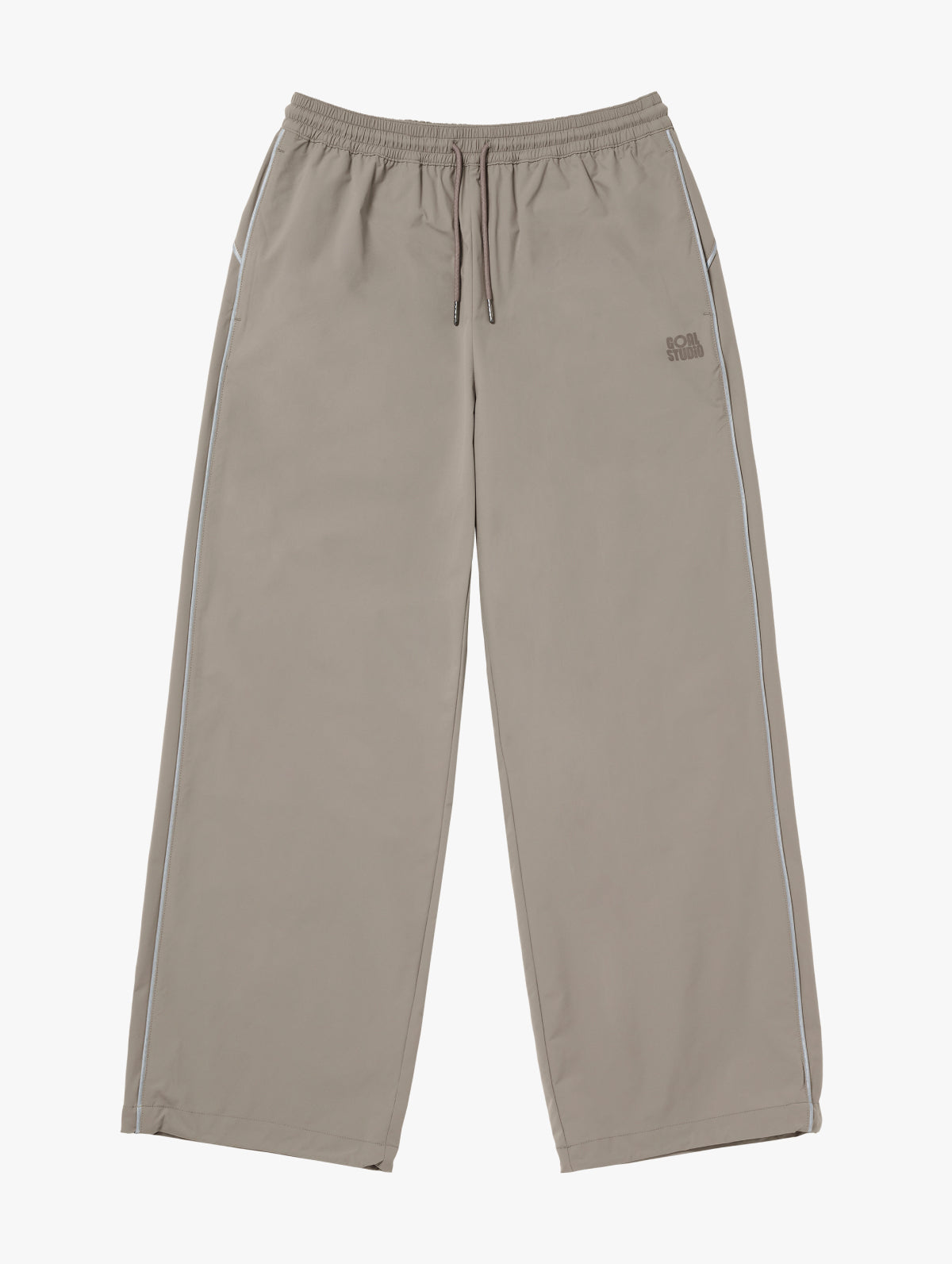 W'S STRETCH TRACK PANTS - DARK BEIGE