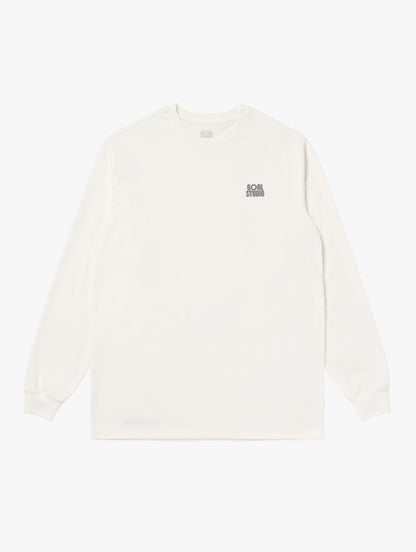 ESSENTIAL LAYERED LONGSLEEVE TEE - OFF WHITE