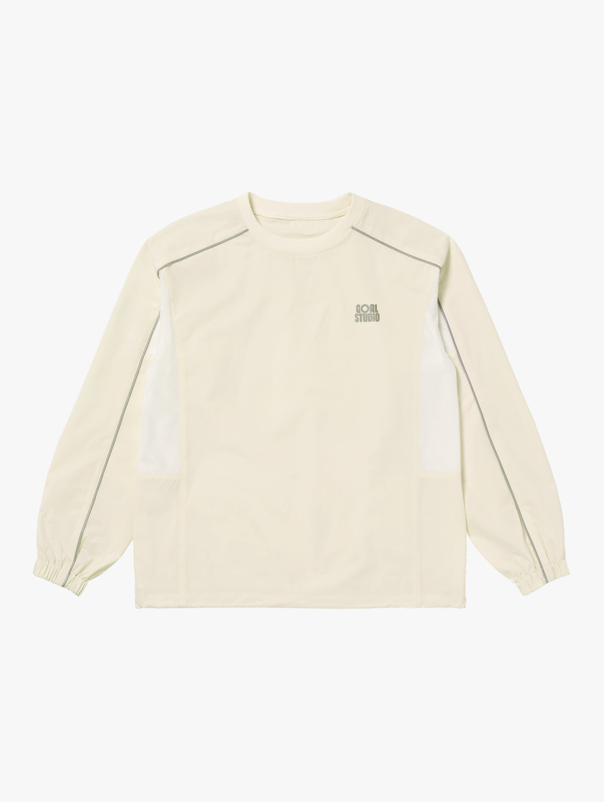 ESSENTIAL STRETCH WIND PULLOVER - CREAM