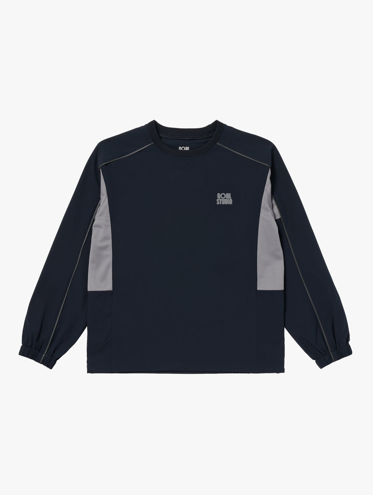 ESSENTIAL STRETCH WIND PULLOVER - NAVY