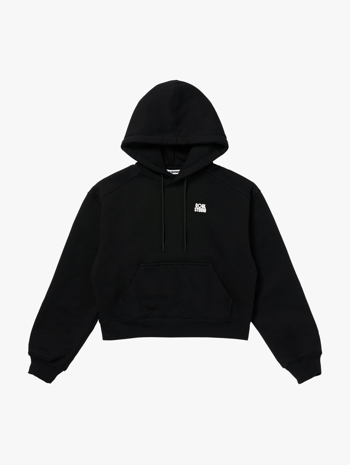 Cotton Brushed Sweat BKブラック K444 | Sweat-shirt zippé capuche unisexe