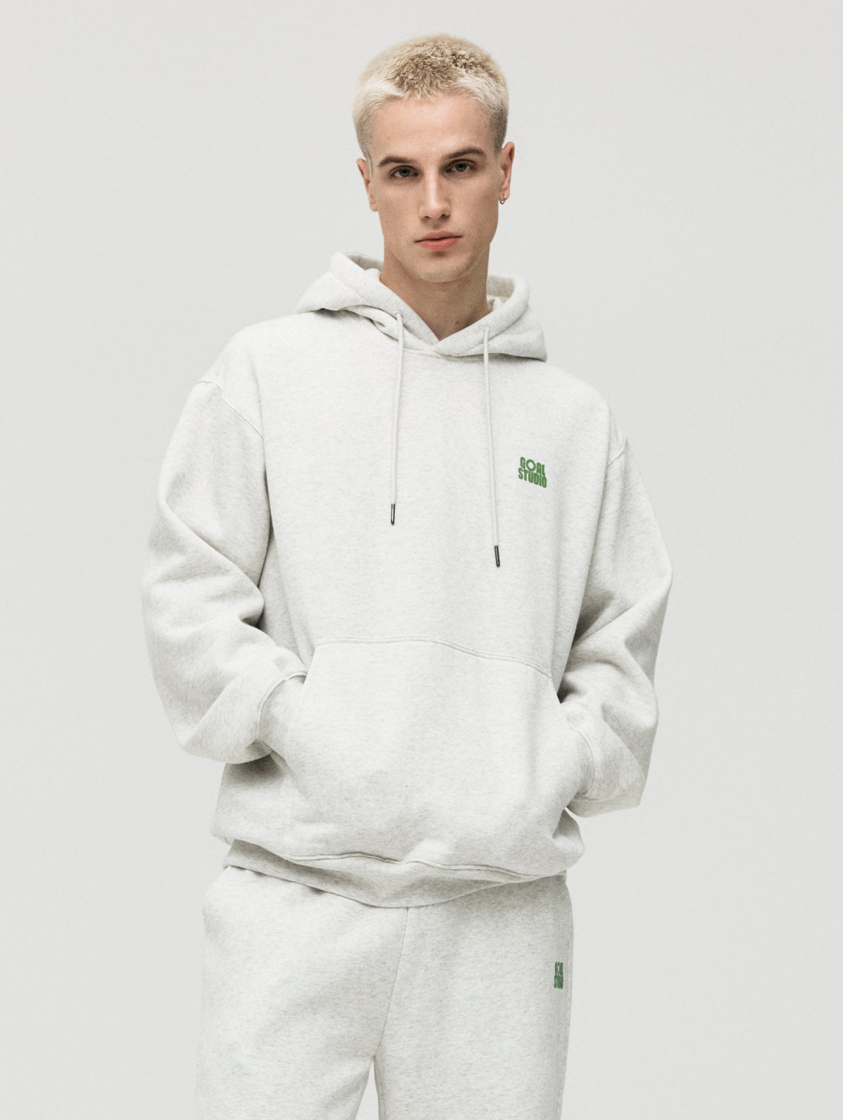 ESSENTIAL BRUSHED HOODIE - OATMEAL